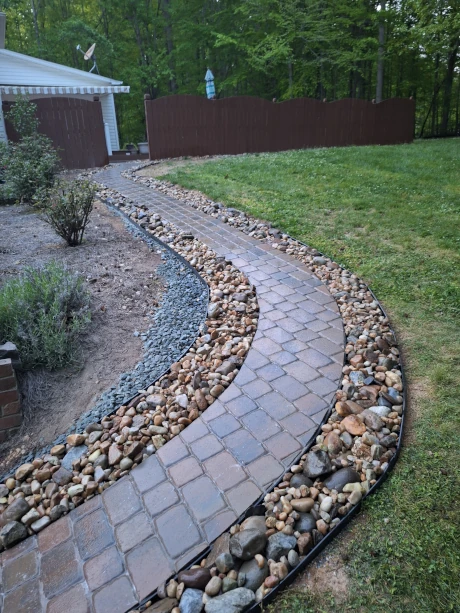Finished Garden Path